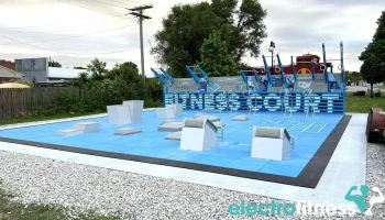 Fitness Court at Prairie Spirit Trail - Garnett Trailhead - Garnett