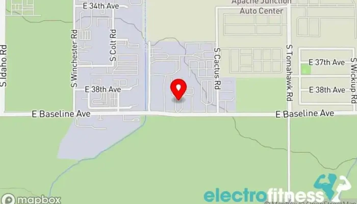 map of 1bigimpact Gym Personal trainer in Apache Junction