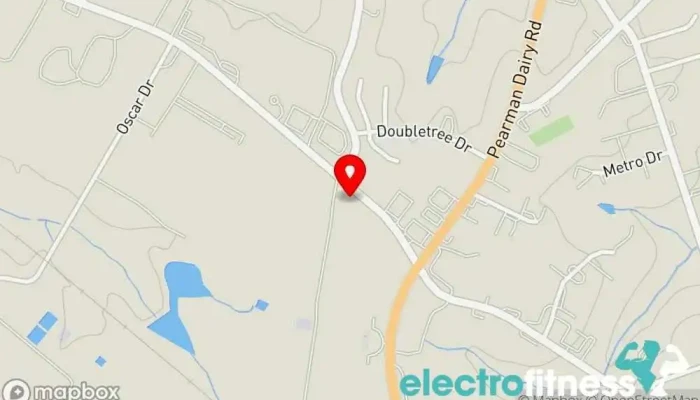 map of 864 Legends Gym Fitness center in Anderson