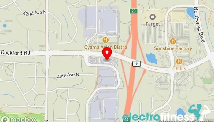map of 9Round Fitness Gym, Boxing club, Boxing gym, Fitness center, Kickboxing school, Personal trainer, Physical fitness program in Plymouth