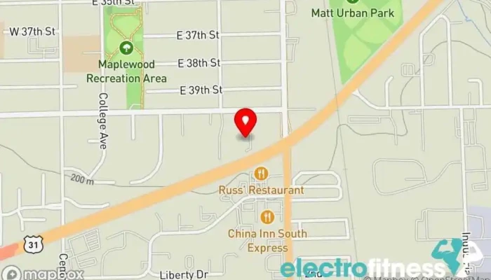 map of A1 Fitness - Holland Gym in Holland