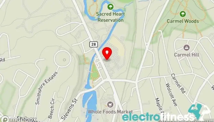 map of A3 Fitness Personal trainer in Andover