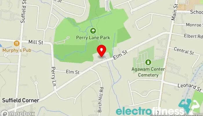 map of Active Lifestyle Fitness, LLC Physical fitness program, Fitness center in Agawam