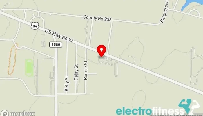 map of Adrenaline Fitness Studio Gym in Fairfield