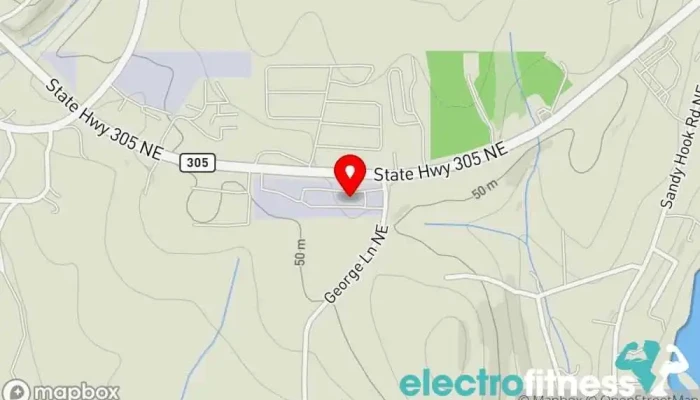 map of Agate Pass Fitness Gym in Poulsbo