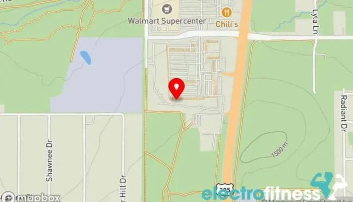 map of Air Force Gym in Carson City