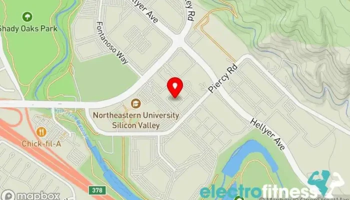 map of All Sport MMA Martial arts school, Fitness center, Jujitsu school, Kickboxing school, Personal trainer, Self defense school in San Jose