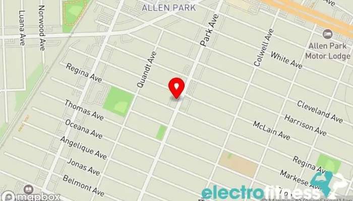 map of Allen Park Martial Arts Center Martial arts school, Karate school, Kickboxing school, Physical fitness program, Self defense school, Taekwondo school in Allen Park