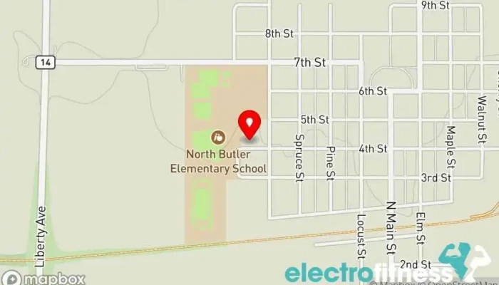 map of Allison Swimming Pool Outdoor swimming pool in Allison