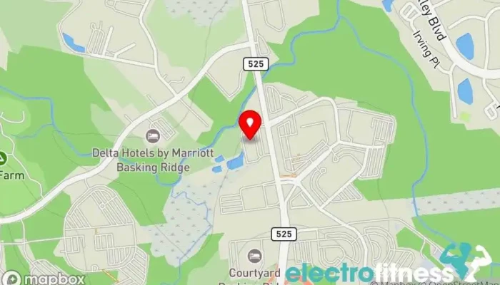 map of Alpha Fit Club Gym in Basking Ridge