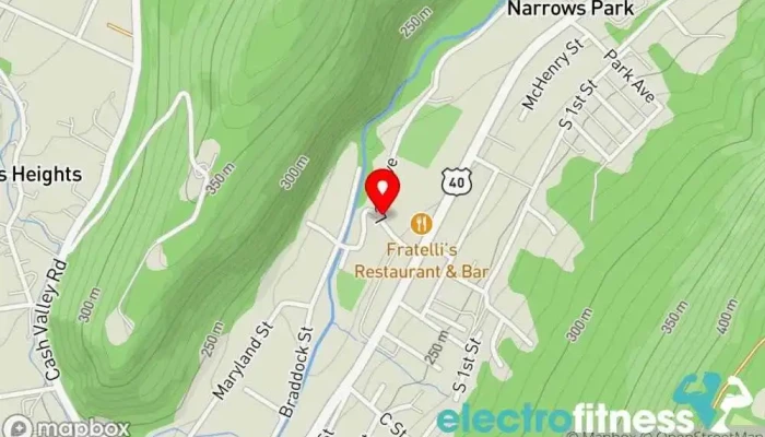 map of American Martial Arts Academy Martial arts school in La Vale