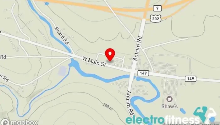 map of AMERICAN SELF DEFENSE CONCEPTS Martial arts school, Karate school in Hillsborough