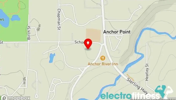 map of Anchor Point Gym Gym in Anchor Point