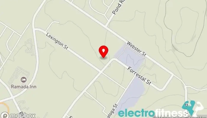 map of Andy Valley School-Gymnastics Gymnastics center, School in Lewiston
