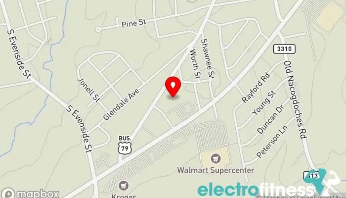 map of Anytime Fitness Gym, Fitness center, Personal trainer, Physical fitness program, Weightlifting area, Women's personal trainer in Henderson