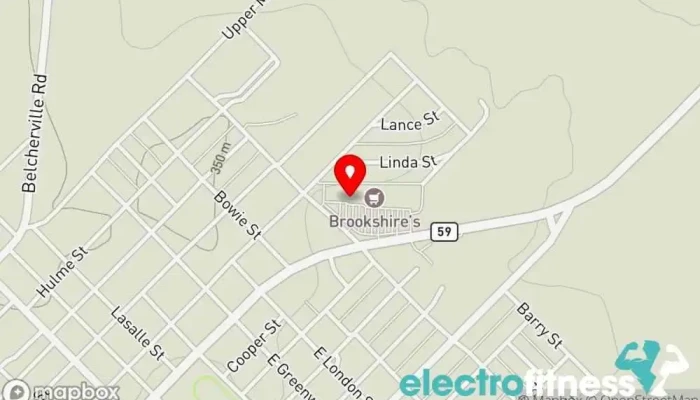 map of Anytime Fitness Fitness center in Bowie