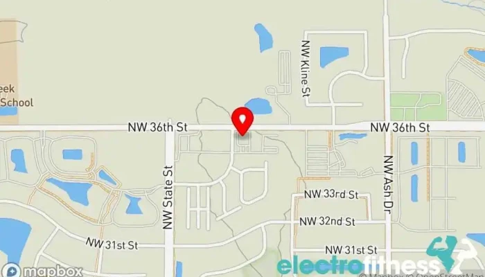 map of Anytime Fitness Gym, Fitness center, Personal trainer, Physical fitness program, Weightlifting area, Women's personal trainer in Ankeny