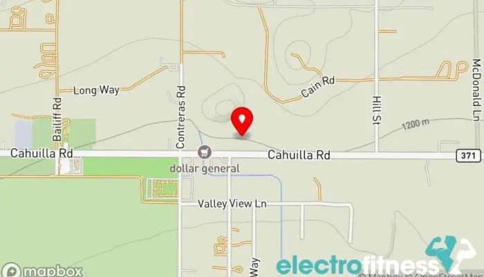 map of Anza Community Building Inc Auditorium in Anza