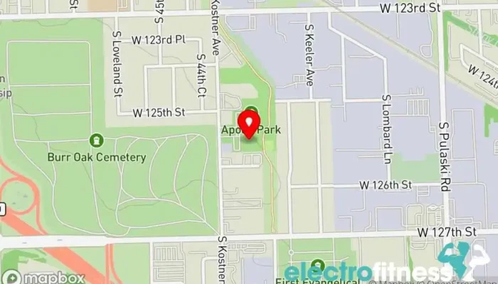 map of Apollo Recreation Center Recreation center, Park in Alsip