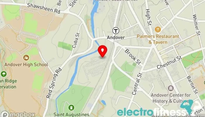 map of Best You Training Gym, Personal trainer, Physical fitness program in Andover