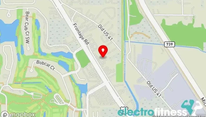 map of Body Crafters Inc Personal trainer, Golf instructor, Nutritionist, Physical fitness program in Fort Myers