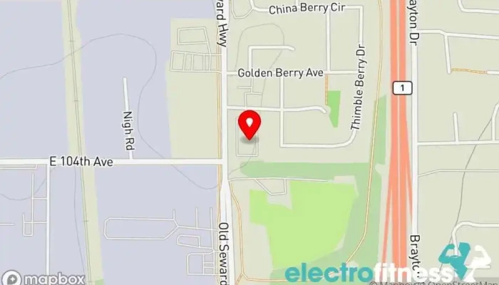 map of Body Renew Alaska Gym, Fitness center, Weight loss service in Anchorage