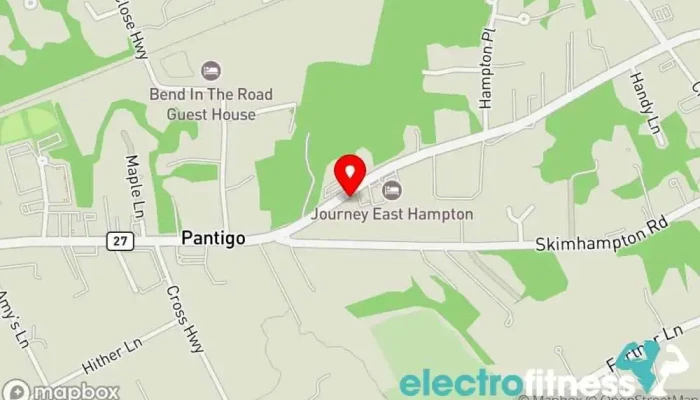 map of Body Tech - GYM Gym in East Hampton