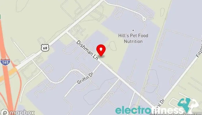 map of Bowling Green Powerhouse Gym, Personal trainer, Physical fitness program, Weightlifting area in Bowling Green