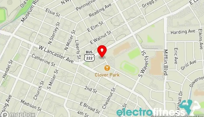 map of Breakdown Athletics Gym, Personal trainer in Shillington