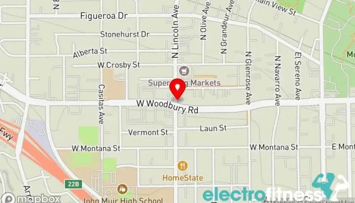 map of British Swim School at 24 Hour Fitness - Altadena Swimming school, Baby swimming school, Indoor swimming pool, Swim club, Swimming facility, Swimming instructor, Swimming pool in Altadena
