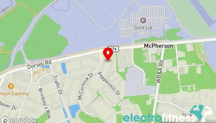 map of Built/With Fitness | Home of CrossFit BWI Gym, Fitness center, Nutritionist, Personal trainer, Physical fitness program, Wellness program in Glen Burnie