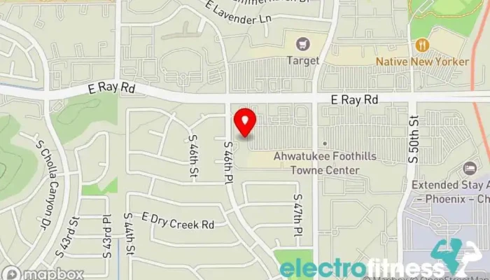 map of Burn Boot Camp Gym, Boot camp, Fitness center, Personal trainer, Physical fitness program, Training centre, Wellness program in Phoenix