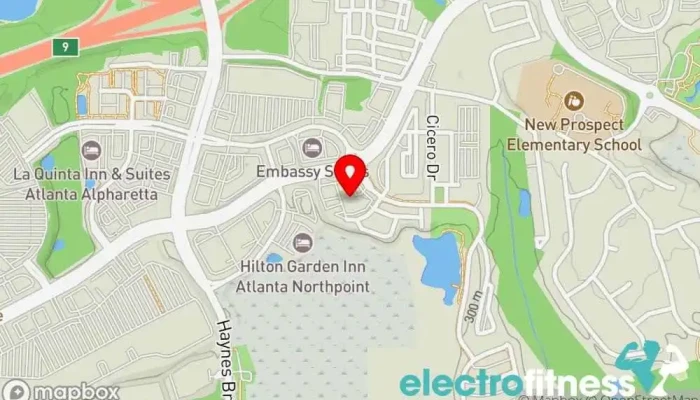 map of Burn Boot Camp Gym, Boot camp, Fitness center, Personal trainer, Physical fitness program, Training centre, Wellness program in Alpharetta