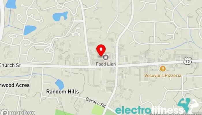 map of BX5 Fitness Burlington Gym in Burlington