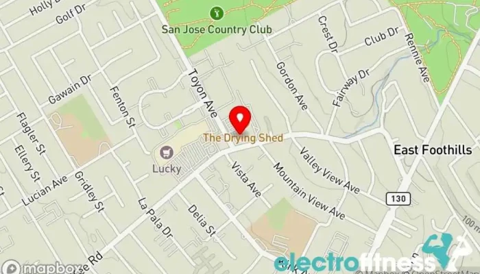 map of Cantrelle's Martial Arts Self defense school, Karate school in San Jose