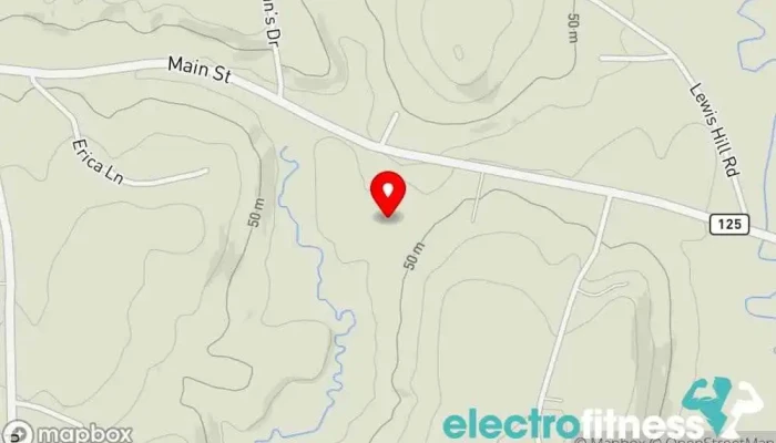 map of Cathance Fitness Center Fitness center in Bowdoin