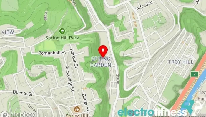 map of Celli's Fitness Center Gym, Fitness center, Personal trainer in Pittsburgh