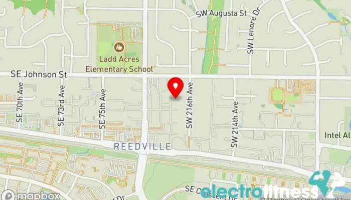 map of Chief Battle Fitness Physical fitness program, Fitness center, Gym, Personal trainer in Hillsboro