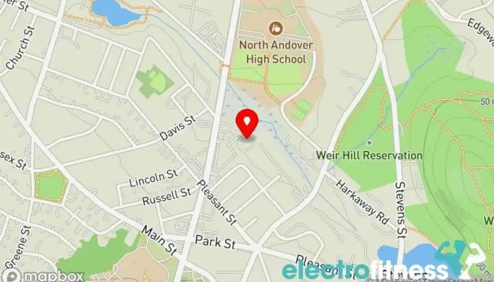 map of Choice Fitness North Andover Fitness center, Gym, Physical fitness program in North Andover