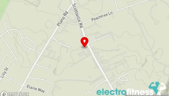 map of Club Pilates Pilates studio in Bowling Green