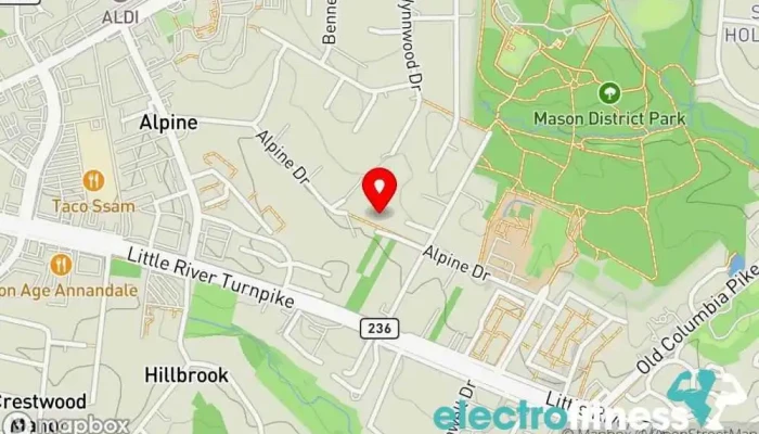 map of Coach Matt Stevens Personal trainer in Annandale