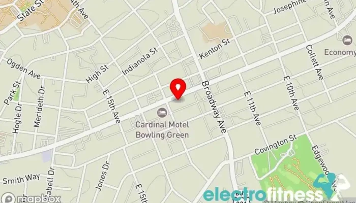 map of Core Element Yoga Yoga studio in Bowling Green