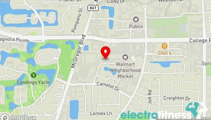 map of Craig's Gym Personal trainer in Fort Myers