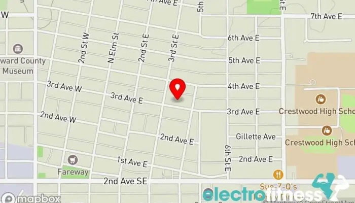 map of Cresco Fitness Center Fitness center, Gym in Cresco