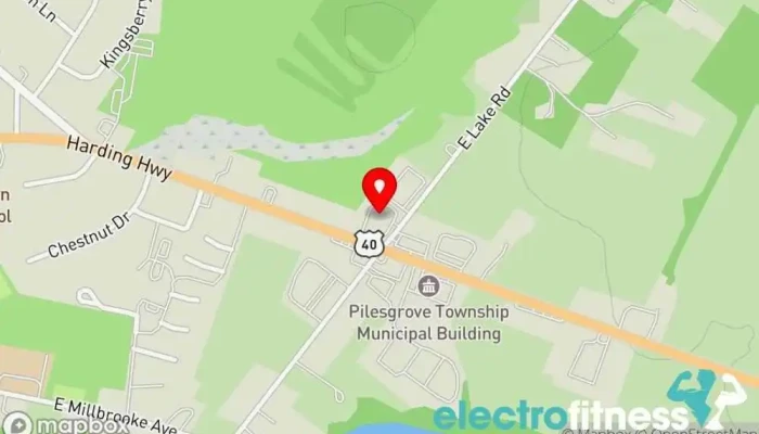 map of CrossFit 47 Woodstown Gym in Woodstown
