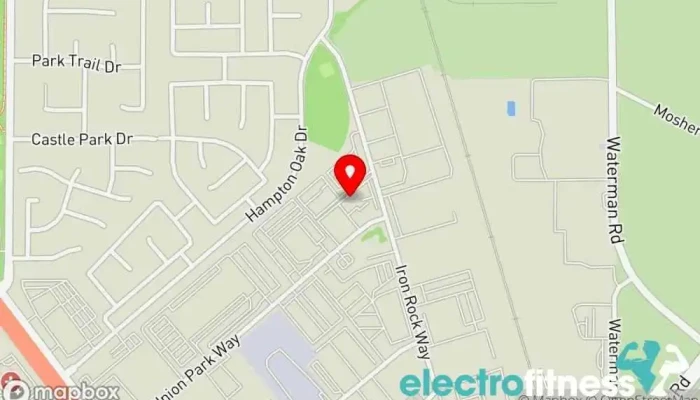 map of CrossFit 916 Gym Gym, Fitness center, Exercise equipment store, Gymnastics center, Physical fitness program, Weight loss service in Elk Grove
