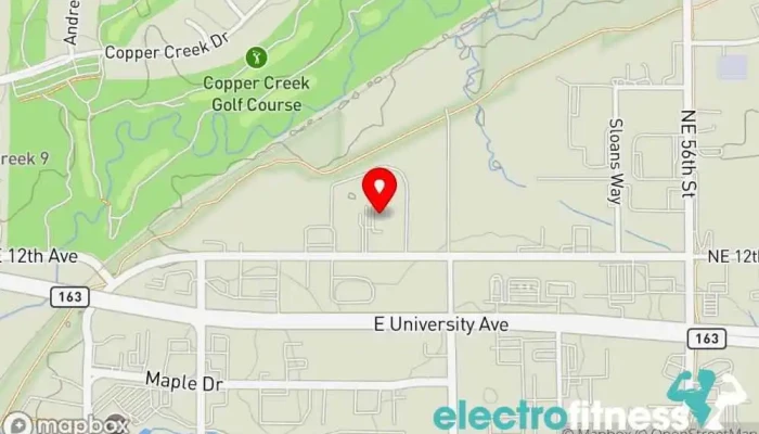 map of Define Fitness Fitness center, Boot camp, Gym, Kickboxing school, Women's personal trainer in Pleasant Hill