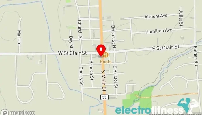 map of Doctors of Physical Therapy Physical therapy clinic in Almont