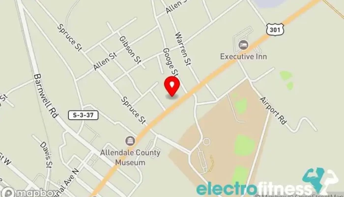 map of Dollar General Dollar store, Convenience store, Discount store, Drug store, Grocery store in Allendale