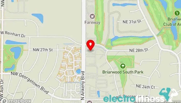 map of Eat The Frog Fitness - Ankeny Gym in Ankeny